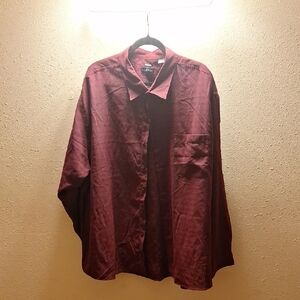George Sueded Burgundy Shirt